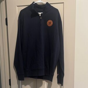 Bad Monkey Navy Quarter-Zip Sweater